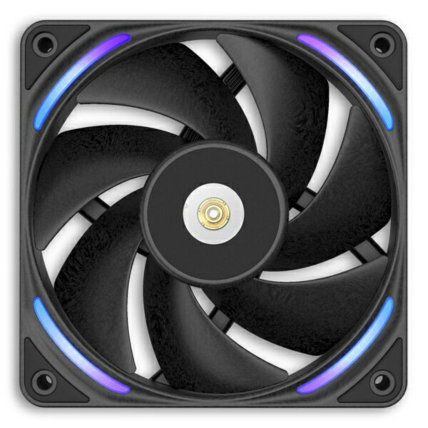 NZXT｜エヌゼットエックスティー ケースファン 120mm /3100RPM F120X ブラック RF-U12PN-B1