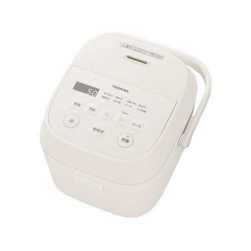 楽天市場】東芝ライフスタイル TOSHIBA IHジャー炊飯器 RC-5XW (W