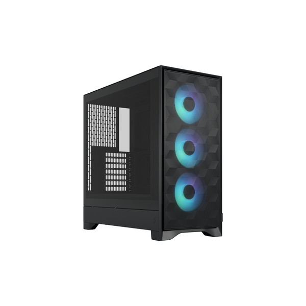 FRACTAL DESIGN｜フラクタルデザイン PCケース ATX /Micro /Mini-ITX Pop 2 Air Black TG RGB ブラック FD-C-POA2A-03