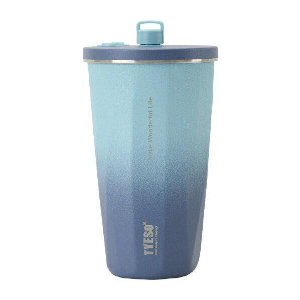 TYESO ストロータンブラー 600ml グラデーションブルー KT01-01007-255