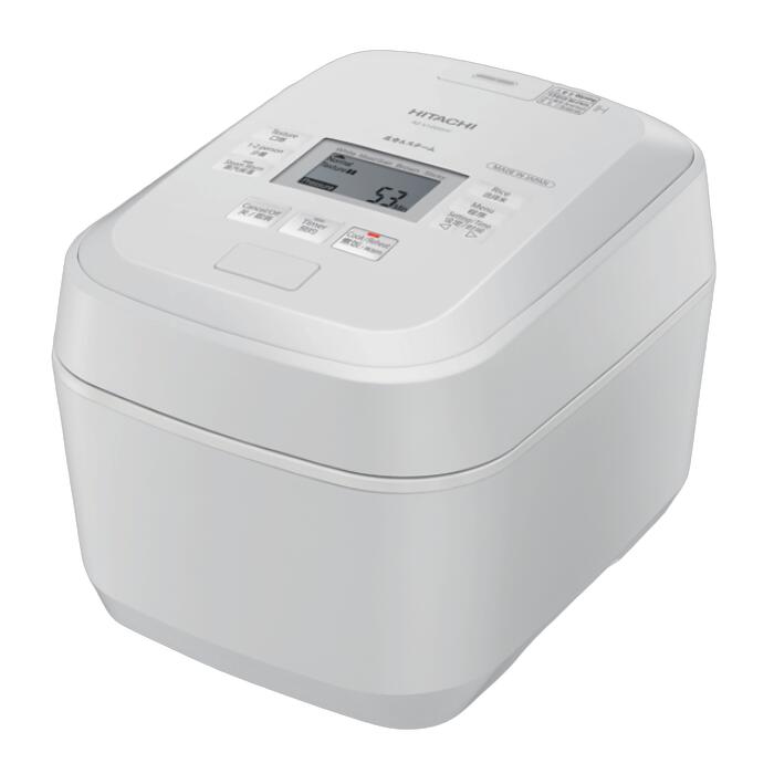 日立 圧力IH炊飯器 5.5合炊き フロストホワイト RZ-V1000HY-W