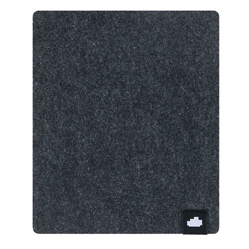 ナカバヤシ Cloud-Felt マウスパッド W150×D180mm 静音効果とやさしい手触り ダークグレー MUP-941DGY