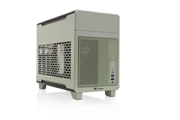 Thermaltake｜サーマルテイク ミニタワー型PCケース TR100 Matcha Green CA-11A-00SENN-J0