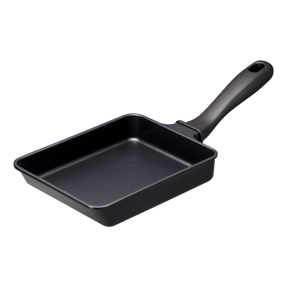 【ポイント3倍 8/22-8/25】フライパン ゴリラのひとつまみ 卵焼き器 13x18cm IH対応 小さい 四角 鍋 玉子焼き 軽い アルミ PFOAフリー ふっ素コーティング