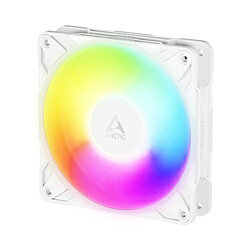 ARCTIC ケースファン 120mm /3000RPM リバースブレード P12 Pro Reverse A-RGB PST ホワイト ACFAN00325A