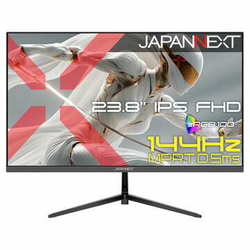 JAPANNEXT ゲーミング液晶ディスプレイ ブラック 23.8型 JN-Ei238G144F