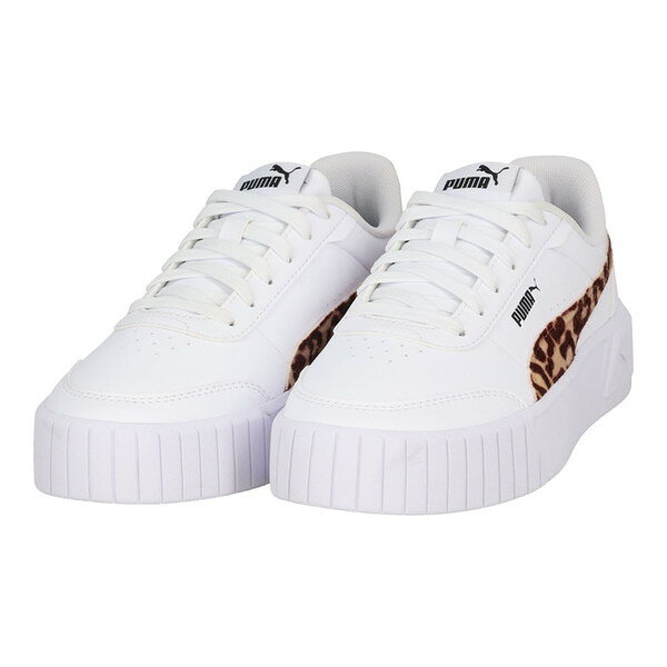 PUMA ウィメンズ キャリーナ ミア レオ 2 スニーカー 407394 PUMA White-Toasted Almond 24.5
