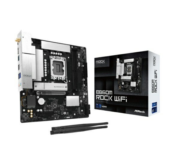 ASRock マザーボード B860M ROCK WIFI