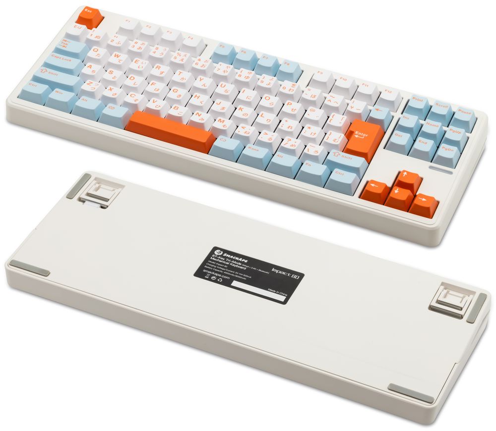 KIBU｜キブ キーボード Impact 80 Standard Sunset SA-IP80JS-SS-P 有線・ワイヤレス /Bluetooth・USB