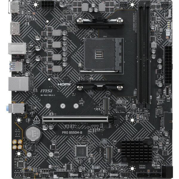 MSI マザーボード PRO B550M-B