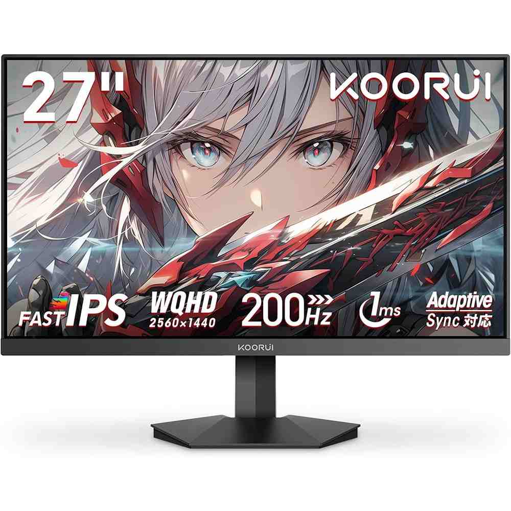 楽天市場】KOORUI モニター 27インチ 75Hz 5ms 曲面 モニター VAパネル