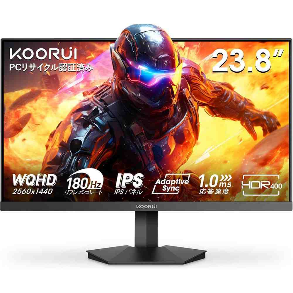 楽天市場】KOORUI モニター 27インチ 75Hz 5ms 曲面 モニター VAパネル