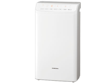 コロナ CORONA CD-WH1226-W クリスタルホワイト 衣類乾燥除湿機 WHシリーズ 主に21畳用 除湿量1日12L コンプレッサー式除湿機 ヒーター併用
