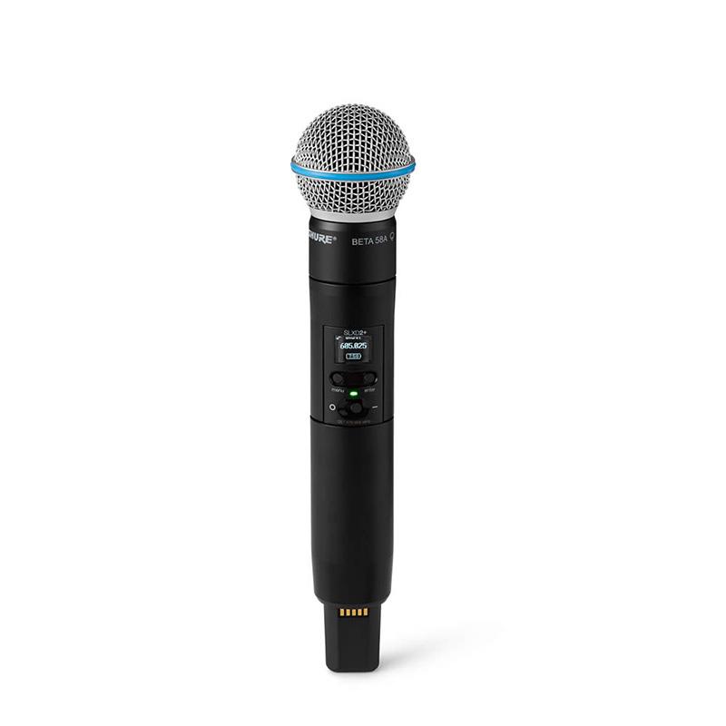 SLXD2+/B58 シュアー ハンドヘルド送信機+受信機 ワイヤレスシステム Beta 58A 1ch SHURE