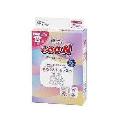大王製紙 グーン ゆるうんちモレ0へ こども用紙おむつ M 21001920
