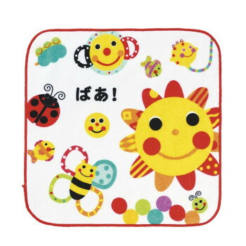 マツイコーポレーション Sassyのあかちゃんえほん サッシー タオルハンカチ1P にこにこ SE8MT1 2288495