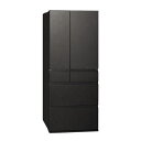 Panasonic パナソニック 冷蔵庫 6ドア フレンチドア 650L WXタイプ 冷凍室が真ん中 NR-F65WX3 K