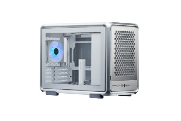 COOLER MASTER｜クーラーマスター PCケース Micro ATX /Mini-ITX MasterFrame 400 Mesh シルバー MF400M-SHNN-S00