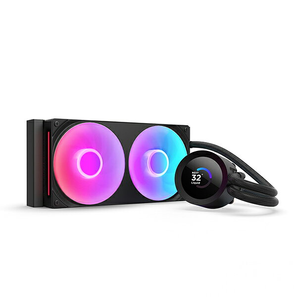 NZXT Kraken Plus 240 RGB v2 CPUクーラー ブラック RL-KR240-B2
