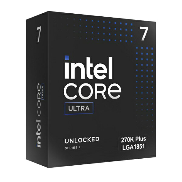 Intel Core Ultra 7 270K Plusの商品画像