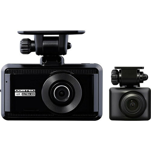 ドライブレコーダー 前後2カメラ コムテック ZDR-750D 3年保証 ノイズ対策済 4K 830万 後方200万画素 常時 衝撃録画 GPS搭載 駐車監視対応 2.4インチ液晶