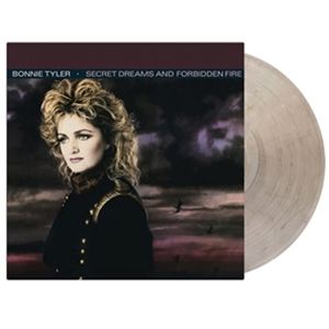 輸入盤 BONNIE TYLER / SECRET DREAMS AND FORBIDDEN FIRE （CRYSTAL CLEAR ＆ BLACK MARBLED） [LP]
