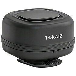 TOKAIZ 2026年最新 クリップファン 腰掛け扇風機 360度回転 USB充電式 小型 静音 扇風機 3段階風量調節 軽量 ハンディファン 暑さ対策 ベルトファン ダークグレ…