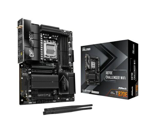 ASRock マザーボード X870E CHALLENGER WIFI