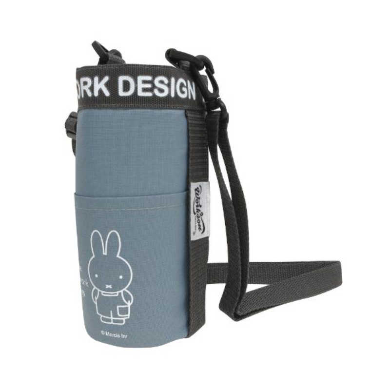 マリオ｜MARIO ペットボトルホルダー 500～600ml ショルダー付き 保冷 保温 miffy DIY ブルー J-73053