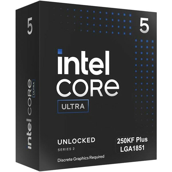 intel Core Ultra 5 250KF Plus BOX BX80768250KF