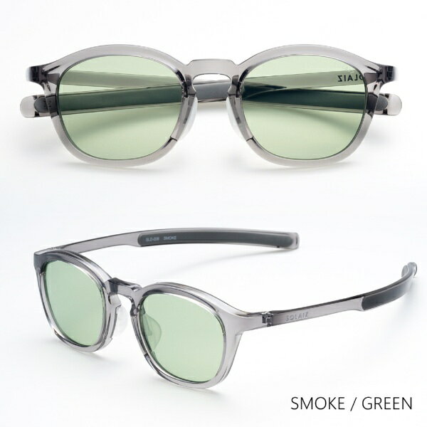 SOLAIZ Daily use collection サングラス SMOKE/GREEN SLD-006