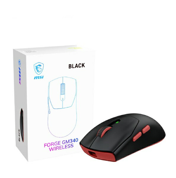 MSI マウス FORGE GM340 WIRELESS BLACK