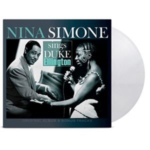 輸入盤 NINA SIMONE / SINGS DUKE ELLINGTON （CRYSTAL CLEAR ＆  SOLID WHITE） [LP]
