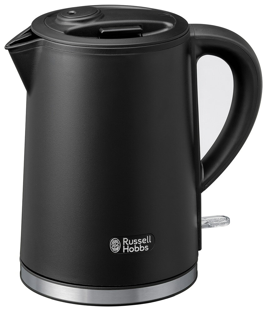 ラッセルホブス 電気ケトル 0.8L ブラック 7014JP-BK Russell Hobbs Basic Kettle Plus ベーシックケトルプラス