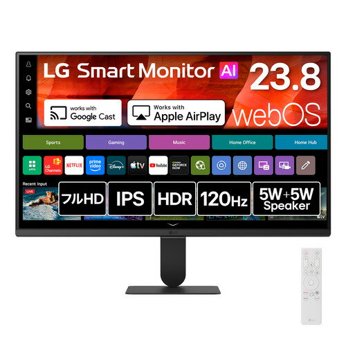 楽天市場】LG Electronics Japan LG 液晶ディスプレイ 24MK600M-B