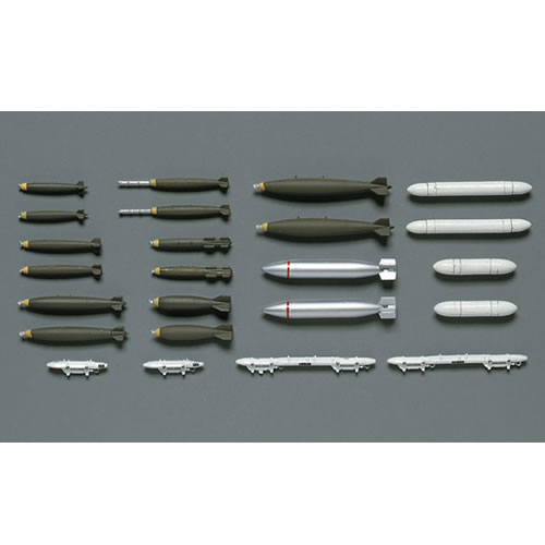 1/72 エアクラフトウエポンI アメリカ通常爆弾セット X72-1 プラモデルパーツ