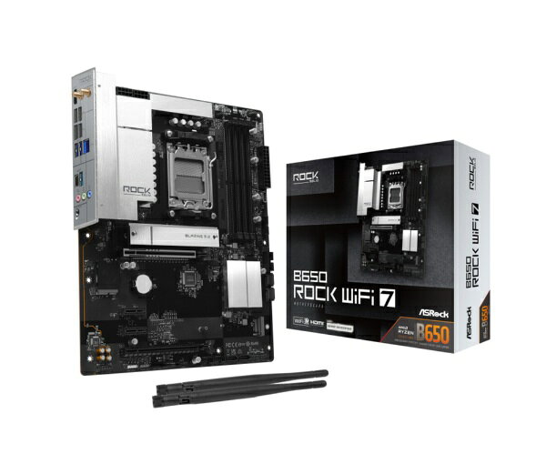 ASRock マザーボード B650 ROCK WIFI 7