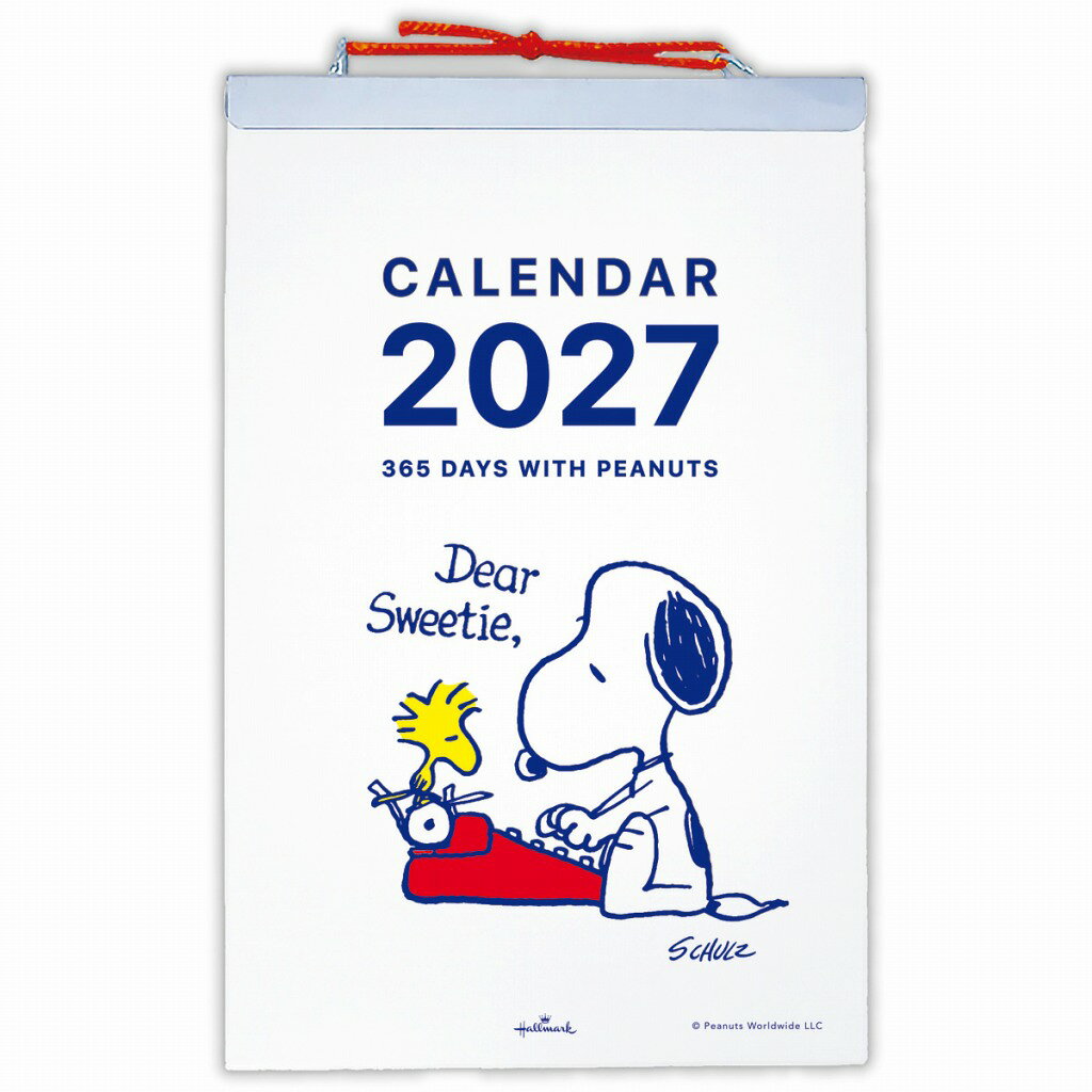 スヌーピー　日めくりカレンダー６号　２０２７