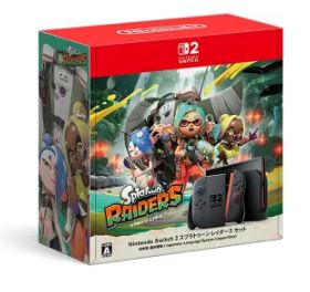 任天堂|Nintendo Nintendo Switch 2 日本語・国内専用 スプラトゥーン レイダース セット BEE-S-KB6PE ゲーム機本体