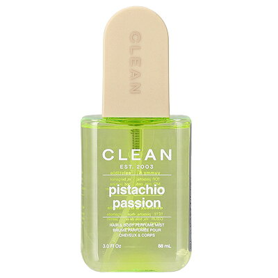 クリーン clean ピスタチオパッション ヘア ボディパフュームミスト