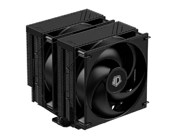 アイディークーリング CPUクーラー 120mmファンx2 LGA1954/1851/1700/1200/1151/1150/1155/1156・AM5/AM4 FROZN A620 PRO XE BLACK FROZNA620PROXEBL