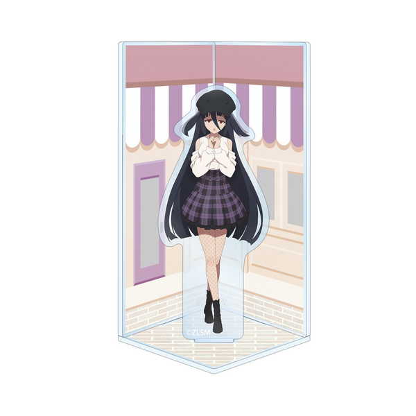 劇場版 ゾンビランドサガ ゆめぎんがパラダイス 山田たえ 私服 Ver. キューブ型ジオラマ風アクリルスタンド グッズ