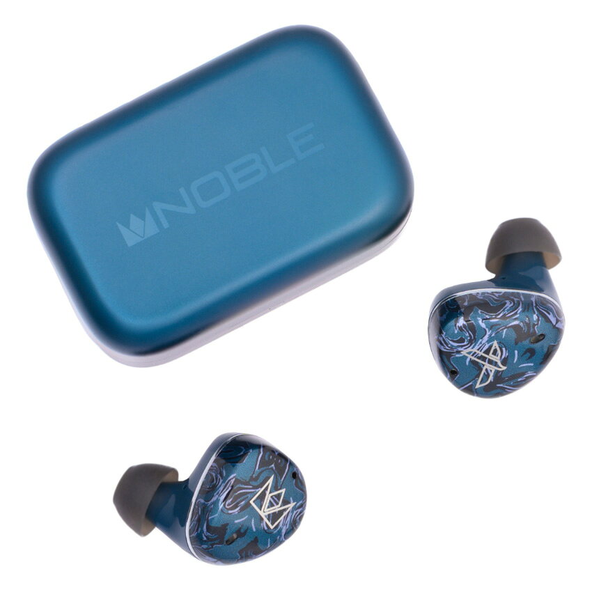 Noble Audio｜ノーブルオーディオ 完全ワイヤレスイヤホン Osprey Blue NBA-OSPREY-BL ワイヤレス 左右分離 /カナル型 /ノイズキャンセリング対応 /Bluetooth対…