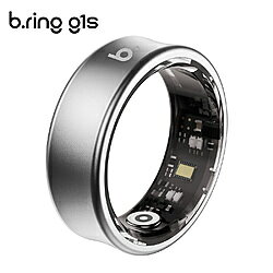 B．Ring ブリング G1S スマートリング チタン US8号 シルバー BS086TNSVRNG2