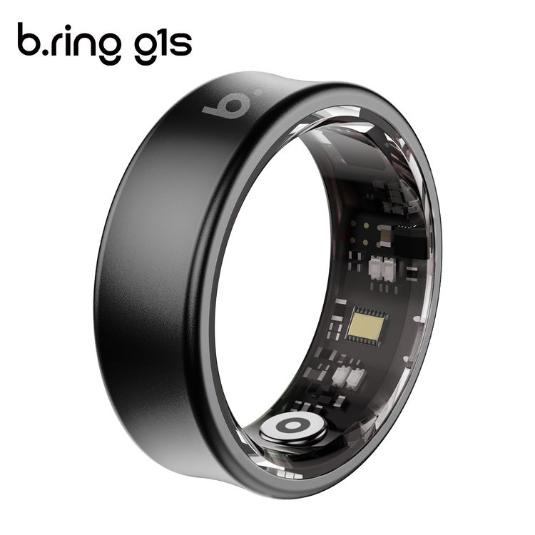B.Ring ブリング G1S スマートリング チタン US12号 ブラック BS126TNBKRNG2