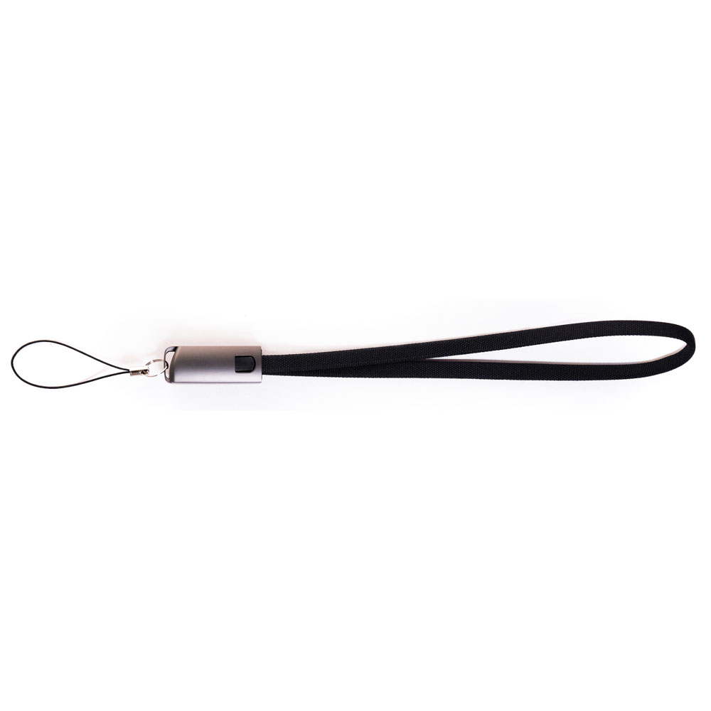 CampSnap Type Cケーブルストラップ ブラック CS-SLYRDBK キャンプスナップ Dual-Function Camera Wrist Strap ＆ USB-C Data Cable