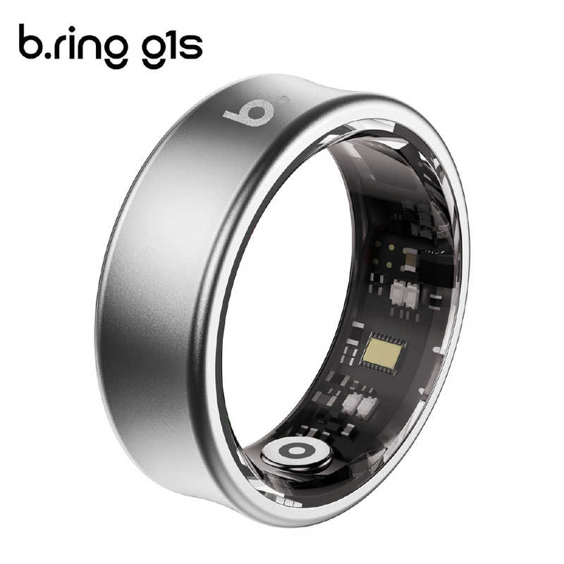 B．Ring ブリング G1S スマートリング チタン US12号 シルバー BS126TNSVRNG2