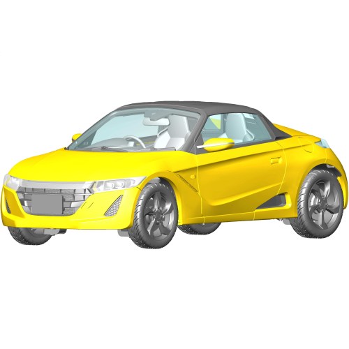 楽天市場】インターアライド モデラーズ 1/24 Honda S660 α 2020 組立