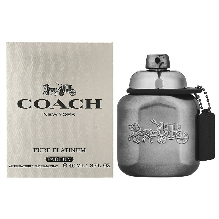 コーチ マン ピュア プラチナム p pure platinum