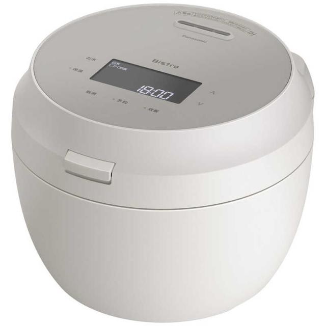 Panasonic Bistro 可変圧力lHジャー炊飯器 5.5合 SR-X710E-H
